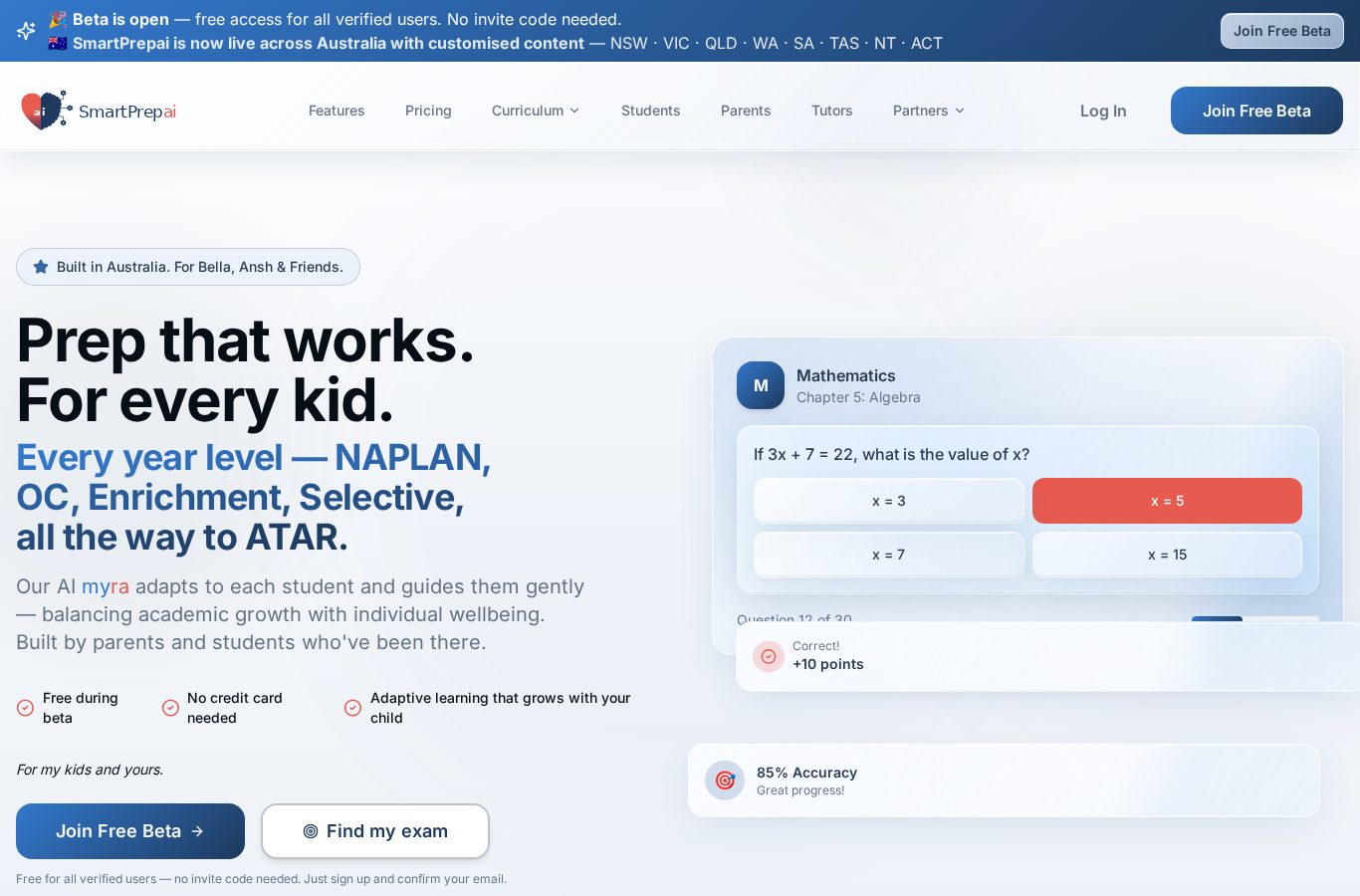 SmartPrepai — live desktop experience