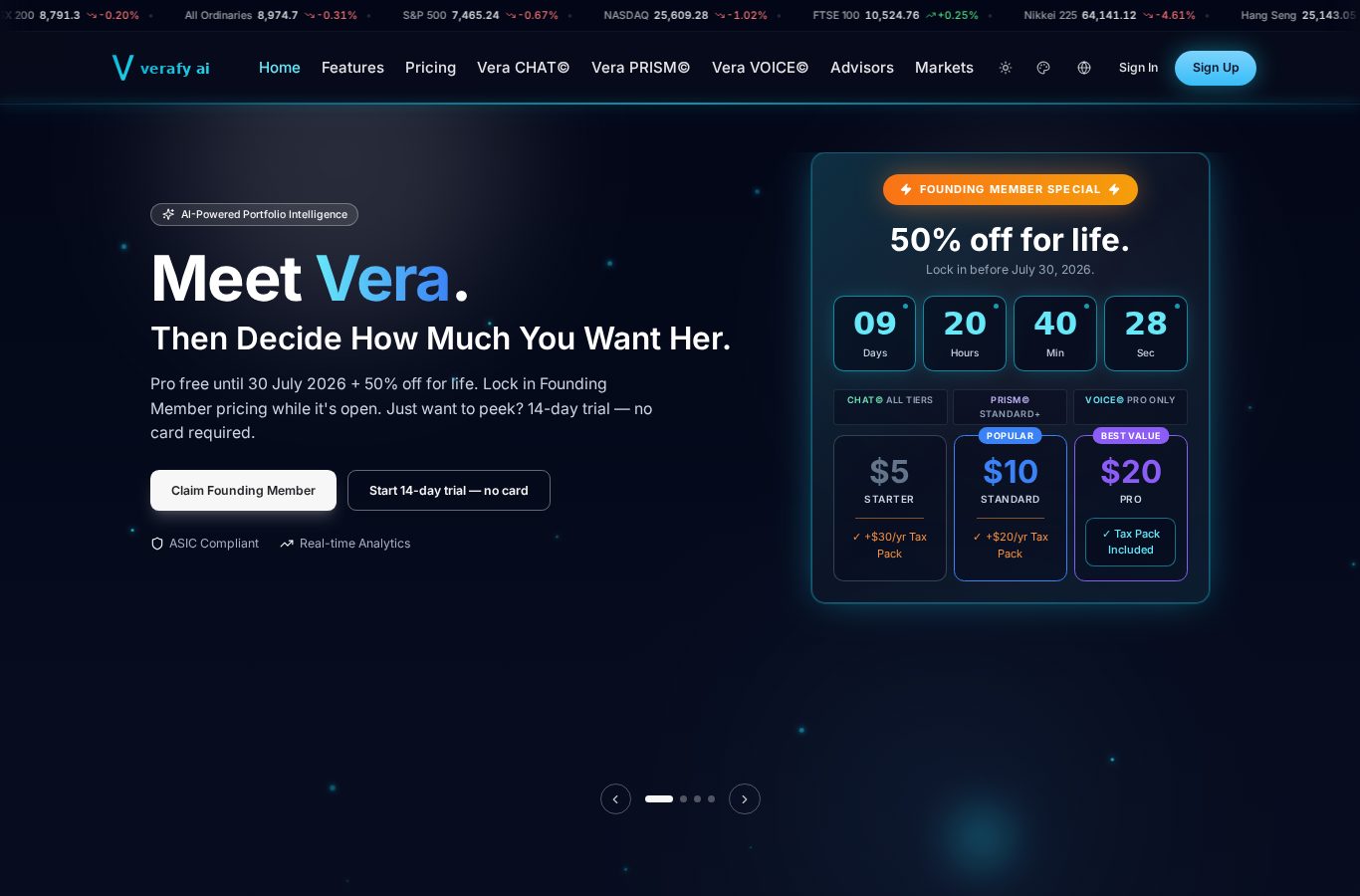 VerafyAI — Meet Vera, AI portfolio intelligence
