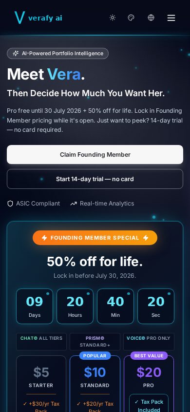 VerafyAI on mobile